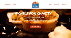 Desktop Screenshot of chiliforcharity.org